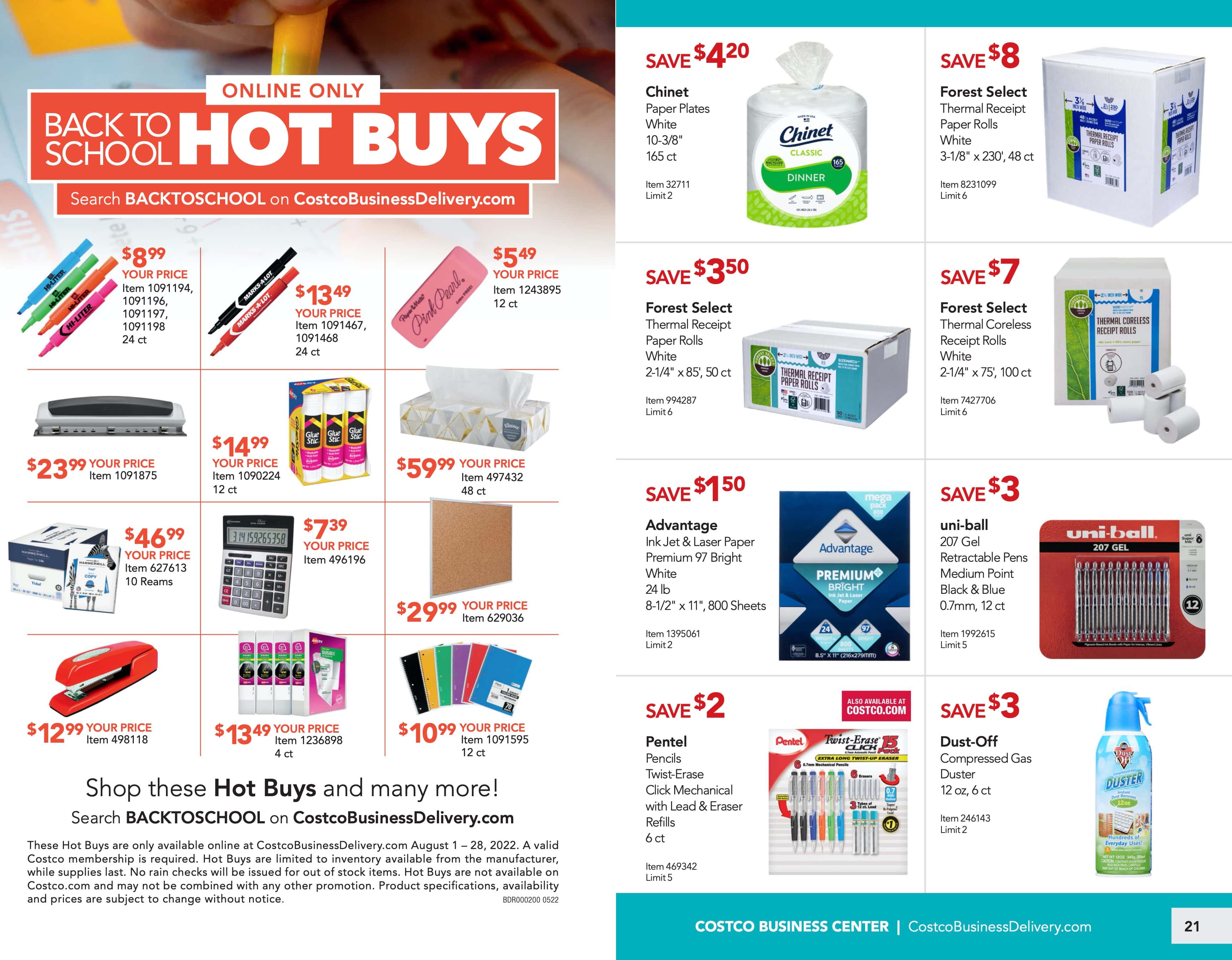 Costco Monthly Ad ⚡️ 01 28 August 2022