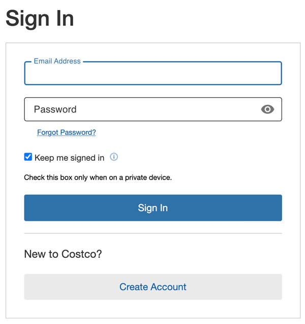Costco Membership ⚡️ Login